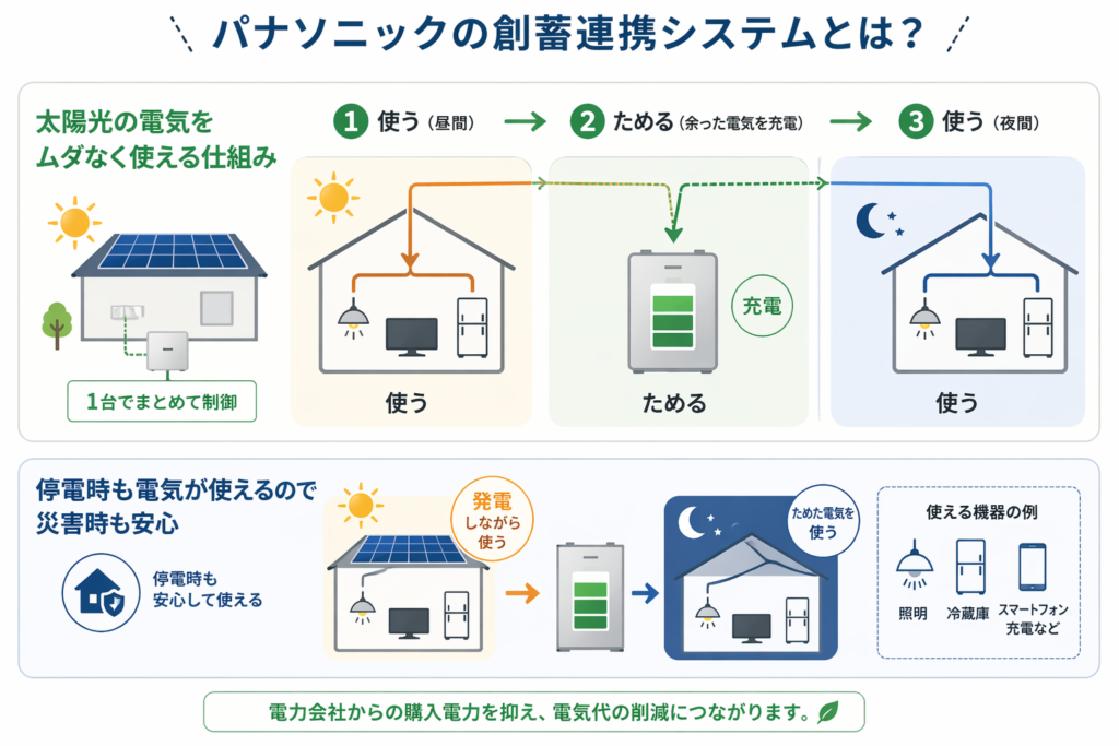 パナソニックの創蓄連携システムとは？
