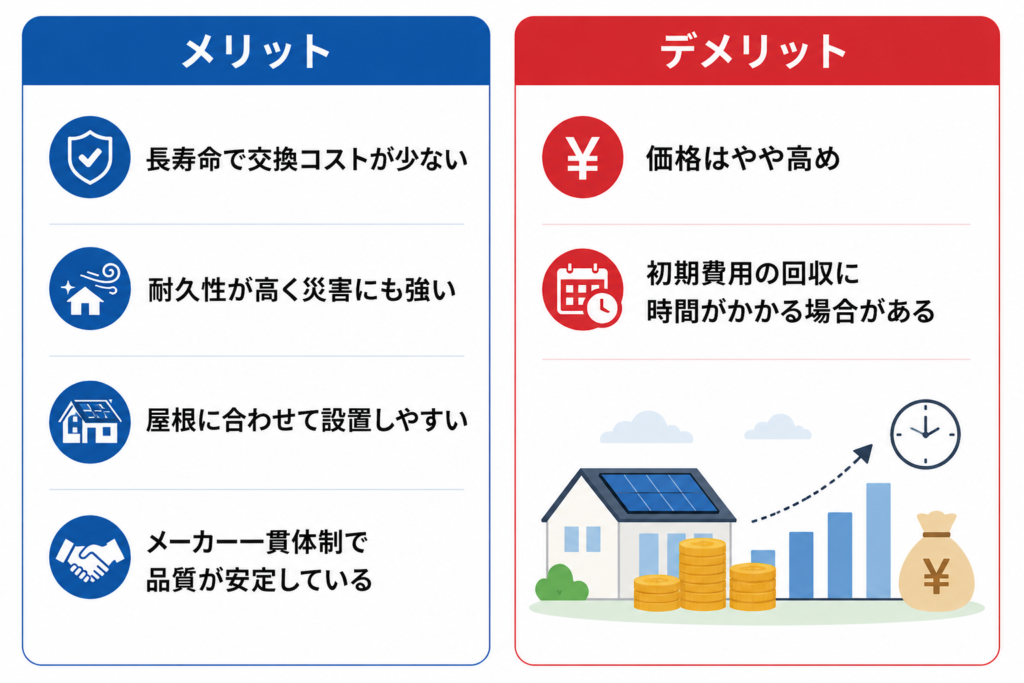 京セラ太陽光パネルのメリット・デメリット