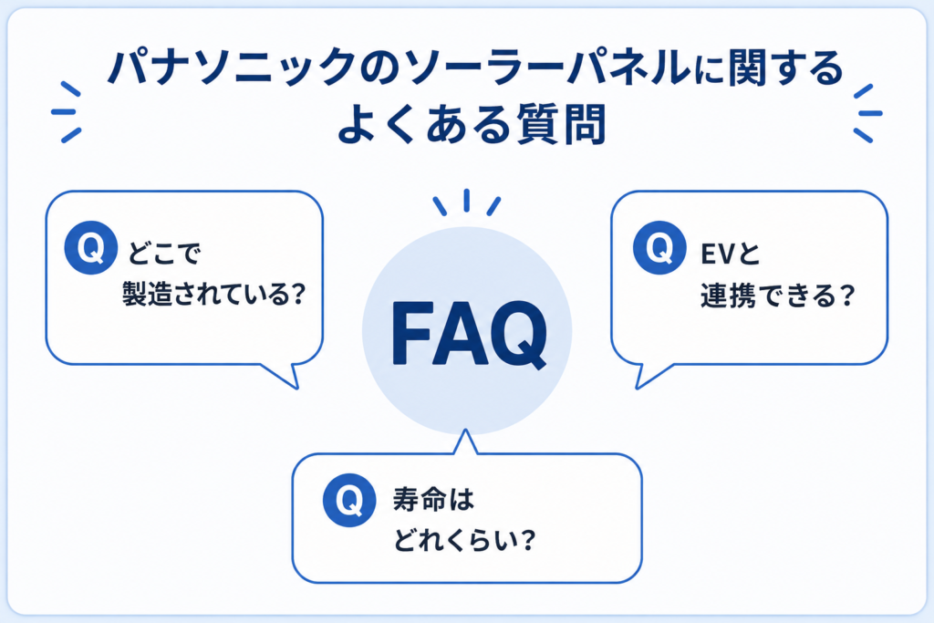 パナソニックのソーラーパネルでよくある質問