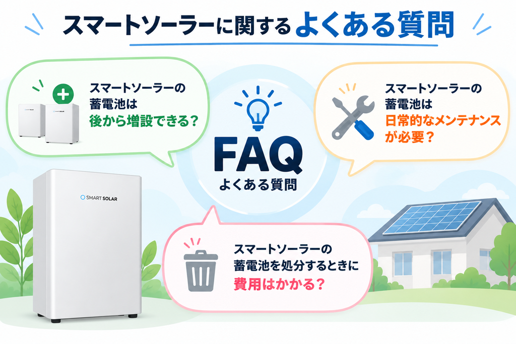スマートソーラーに関するよくある質問